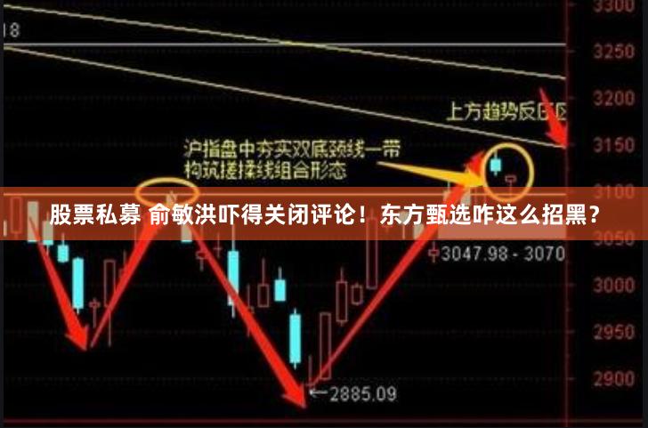 股票私募 俞敏洪吓得关闭评论！东方甄选咋这么招黑？